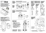Bosch 0 602 241 007 2 241 Hf Straight Grinder Spare Parts